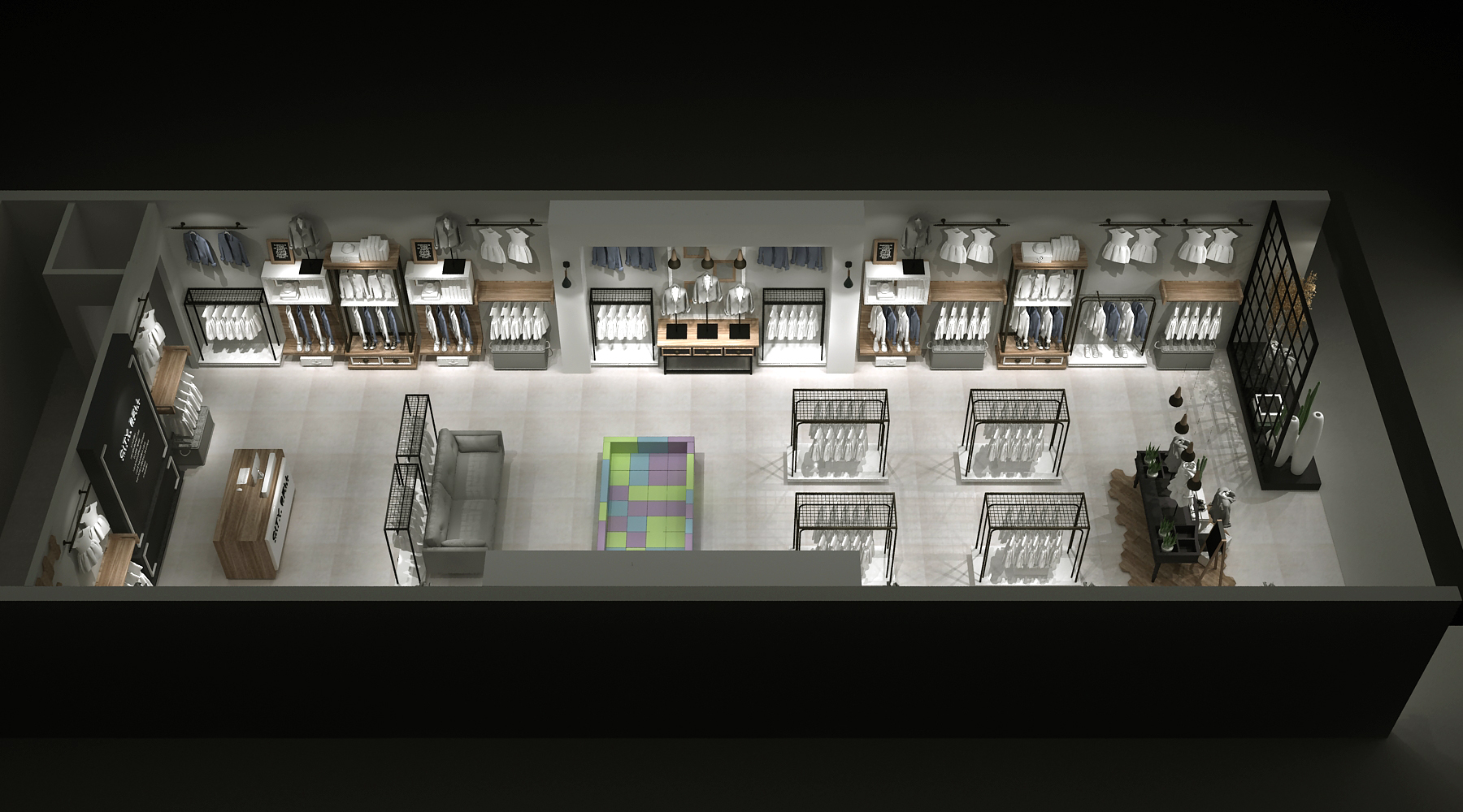 大唐女装展柜设计案例(图1) 大唐女装展柜设计案例(图1)