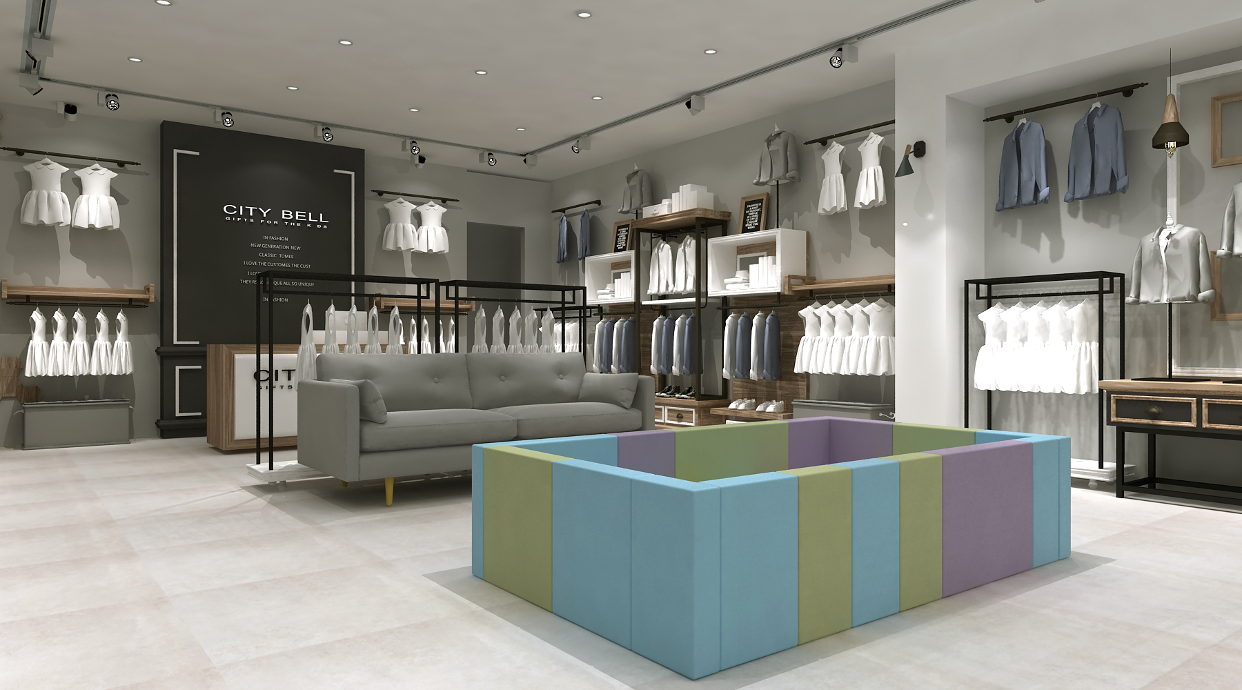 大唐女装展柜设计案例(图2) 大唐女装展柜设计案例(图2)