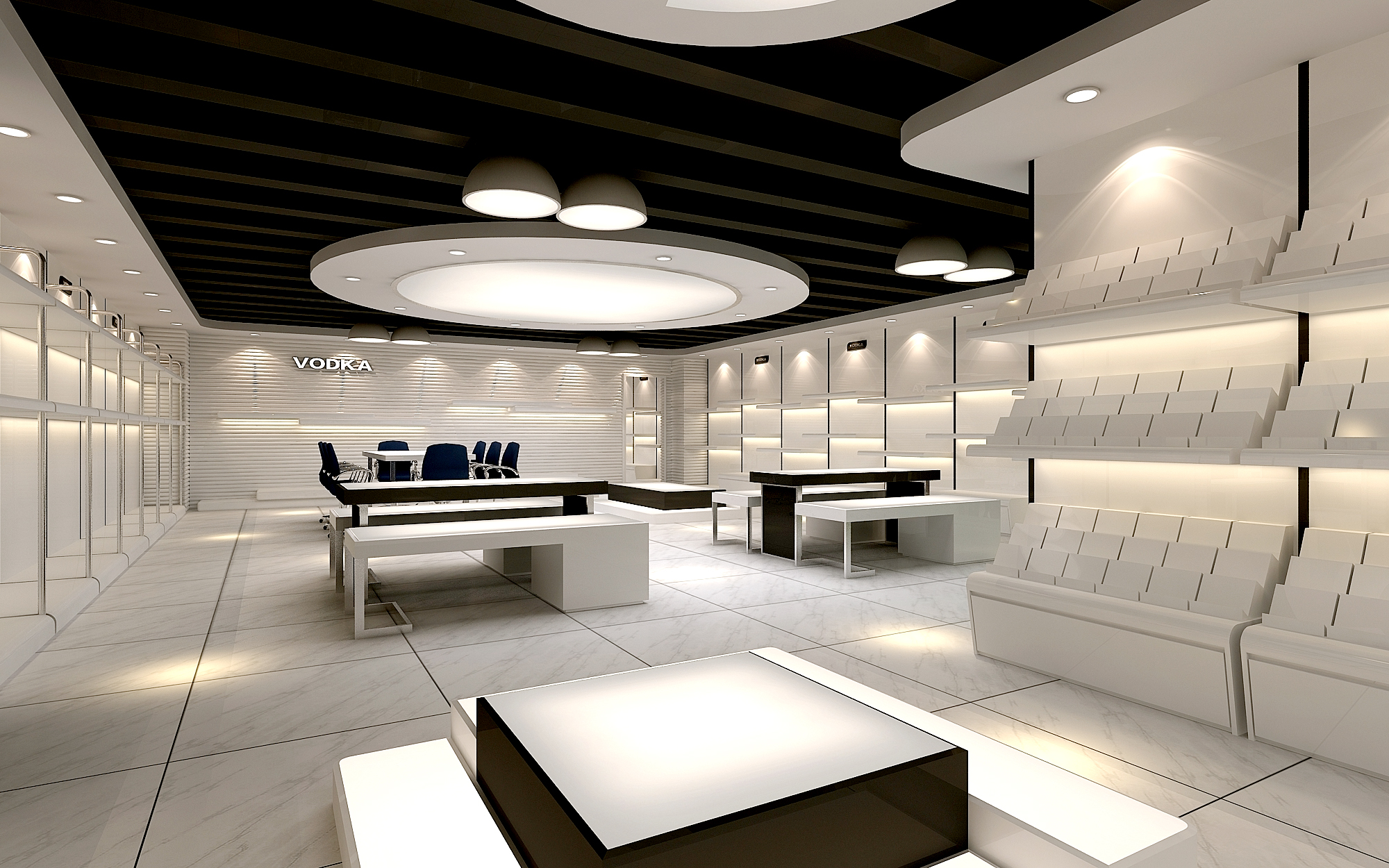 马度加VODKA 展柜设计定做(图2)