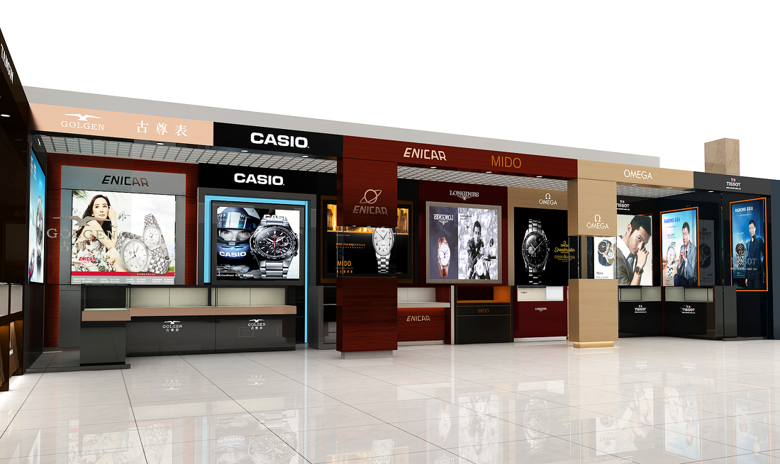 casio手表展柜设计方案(图1) casio手表展柜设计方案(图1)