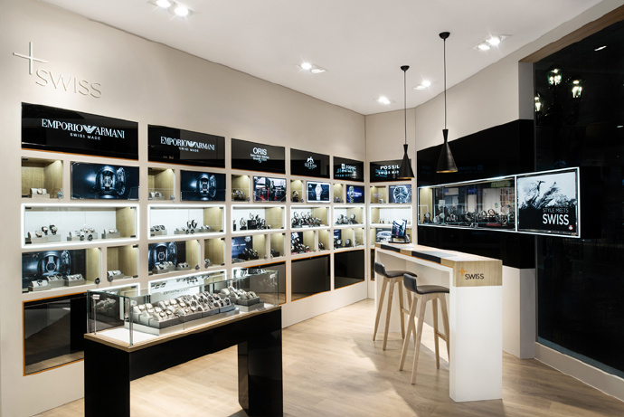 WSI钟表旗舰店展柜案例(图2) WSI钟表旗舰店展柜案例(图2)