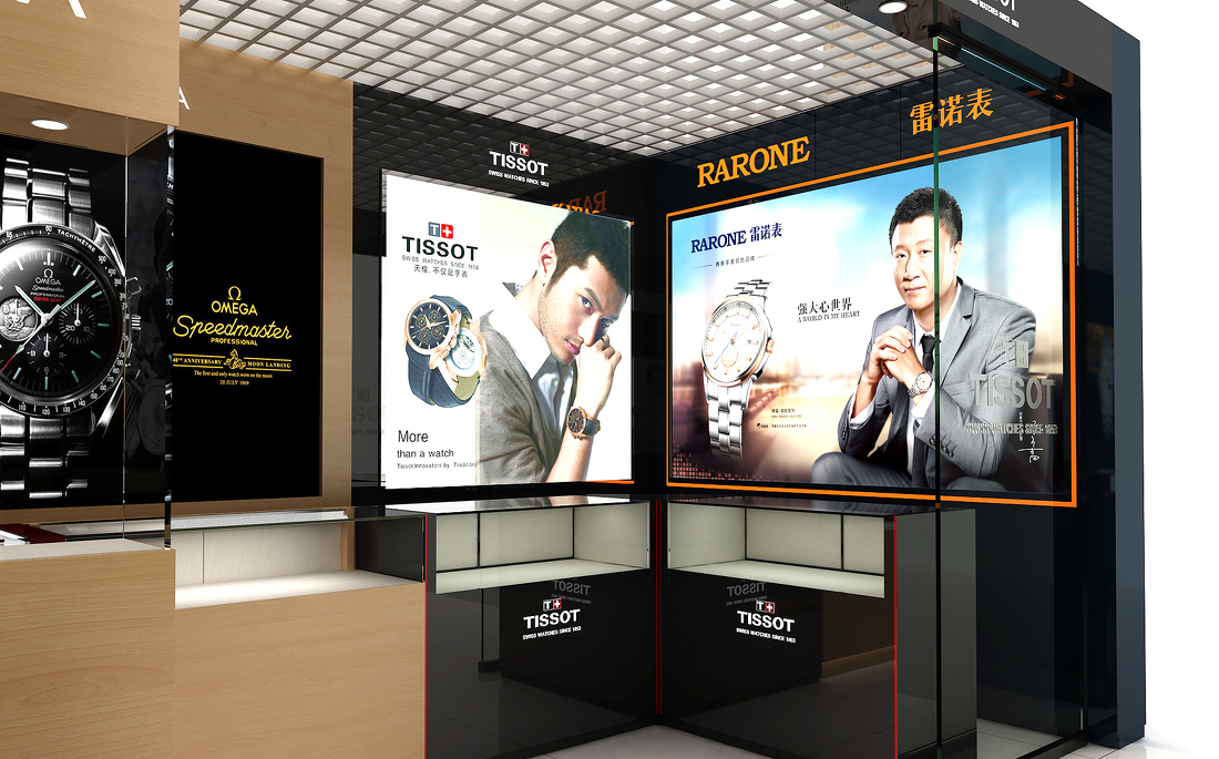 雷诺表专卖展柜设计装修(图2) 雷诺表专卖展柜设计装修(图2)