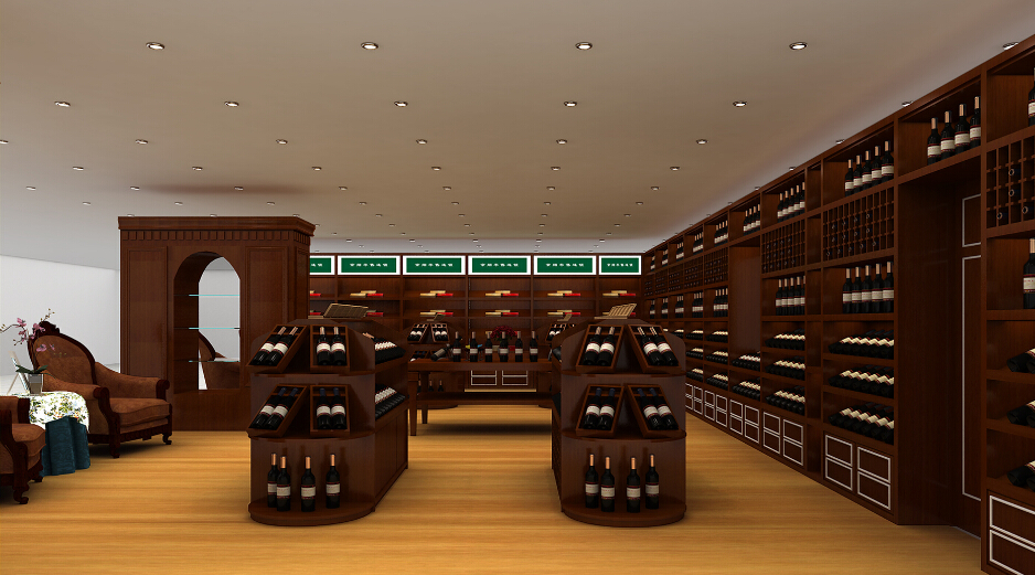 中国烟草 展示柜设计装修图(图3)