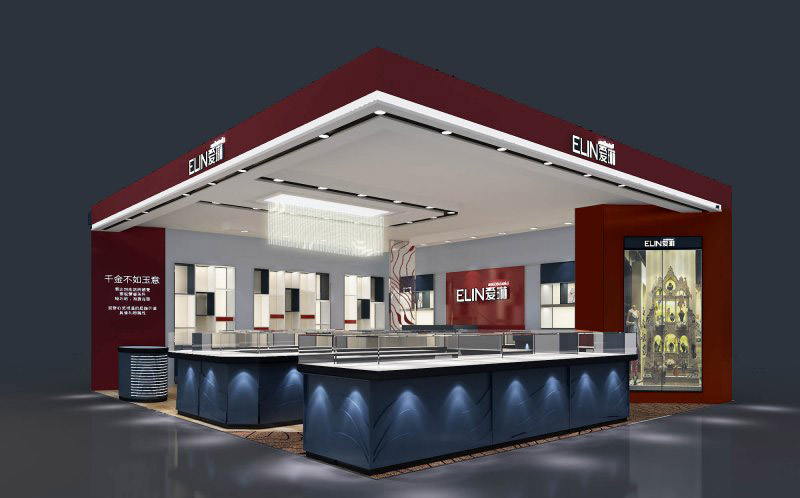 爱琳珠宝展柜设计装修(图2) 爱琳珠宝展柜设计装修(图2)