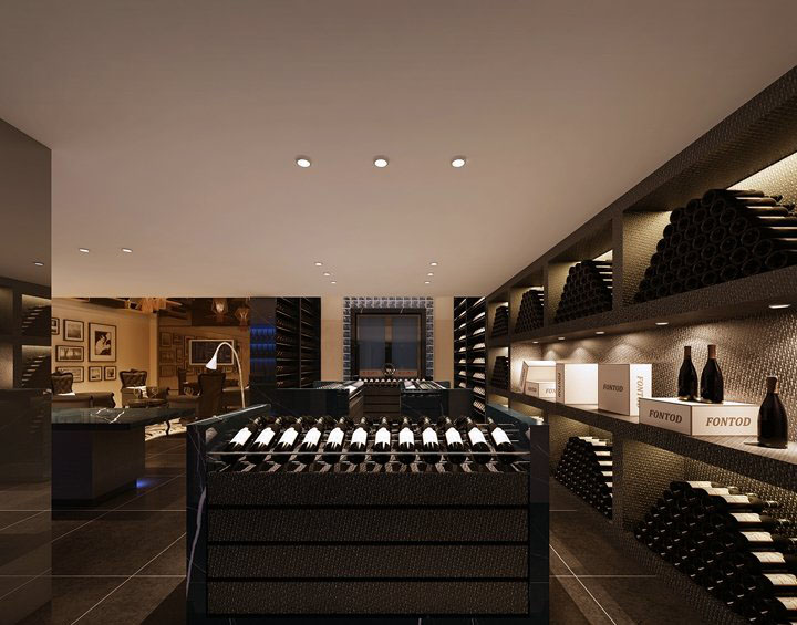 奥旭酒庄展柜设计方案(图1)