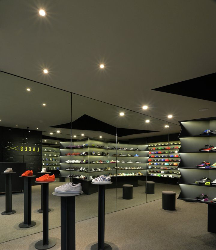 LACES Shoe鞋店展柜设计(图2)