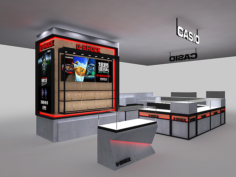 新世纪商都手表展柜设计方案(图3) 新世纪商都手表展柜设计方案(图3)