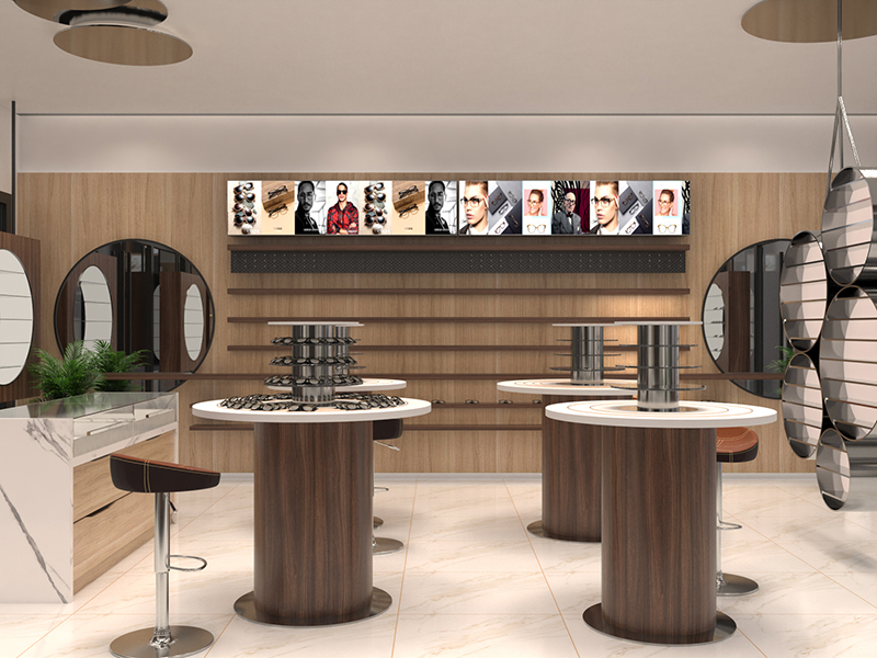 十三眼镜展柜设计定制作(图2) 十三眼镜展柜设计定制作(图2)