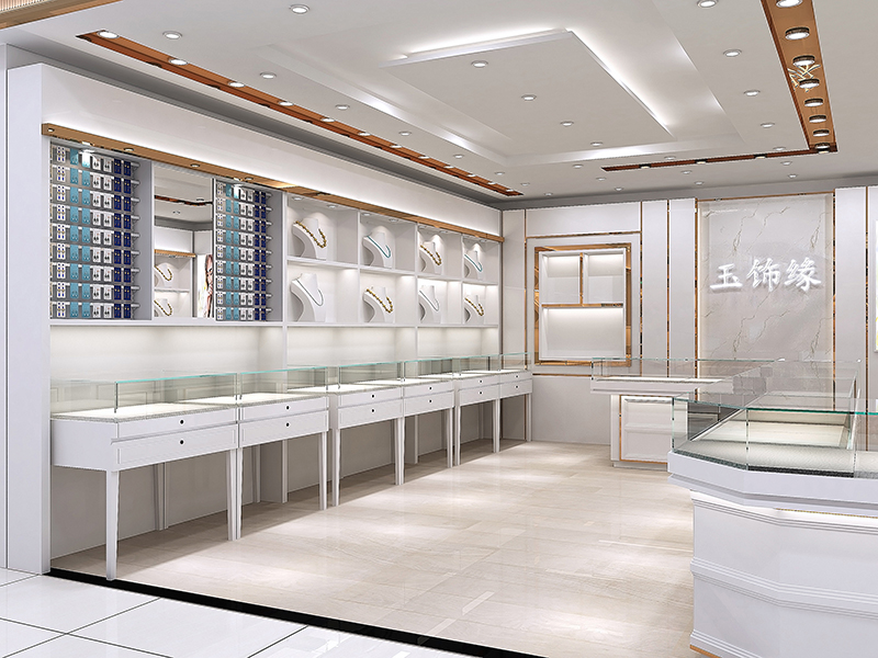 玉饰缘展柜设计定做(图3) 玉饰缘展柜设计定做(图3)
