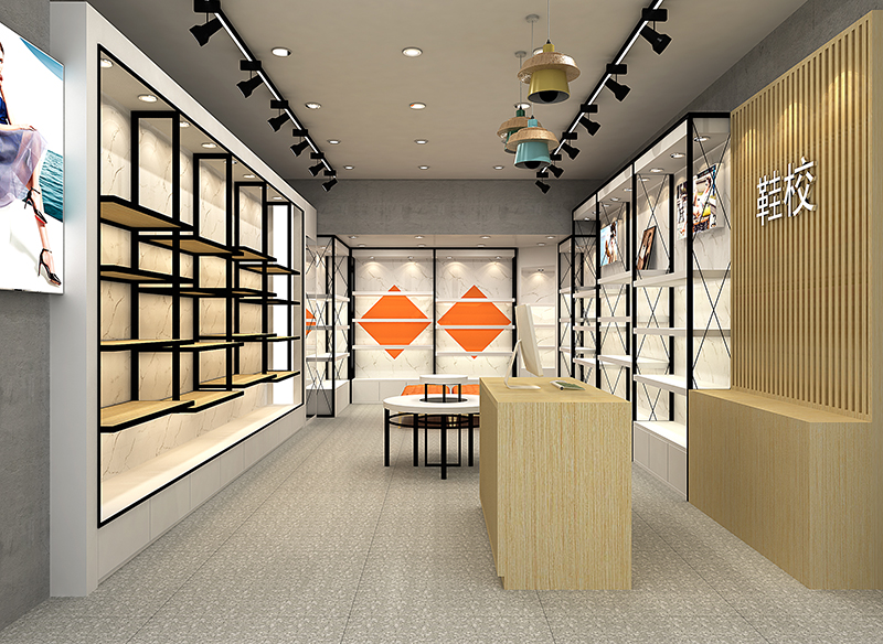 鞋校 展柜设计方案(图2) 鞋校 展柜设计方案(图2)