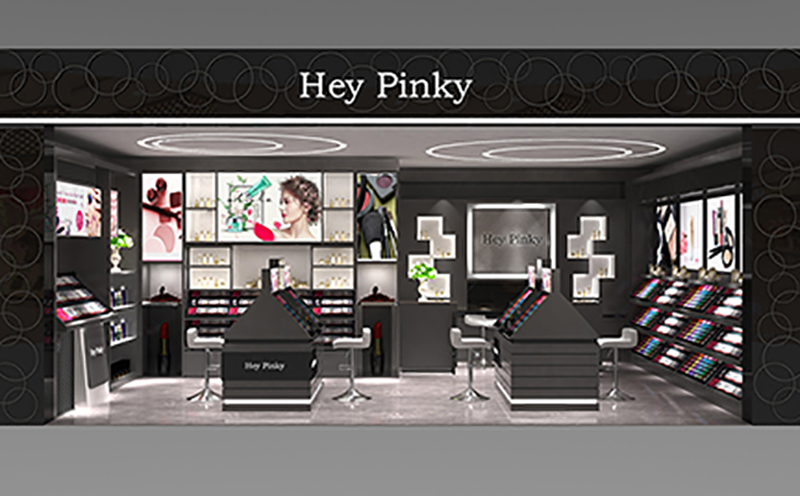 3CE化妆品展柜彩妆展柜设计(图3) 3CE化妆品展柜彩妆展柜设计(图3)